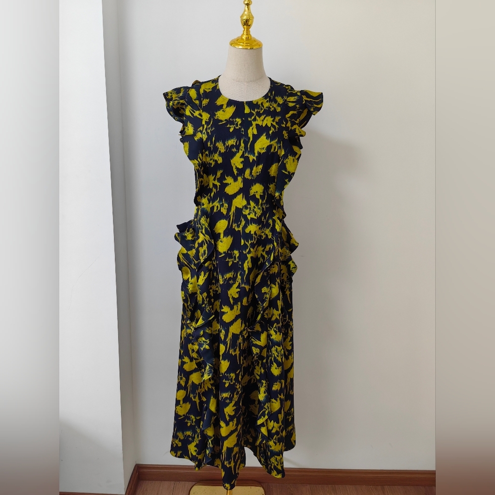 Ulla Johnson Flo Sleeveless Midi Dres - Picture 5 of 12
